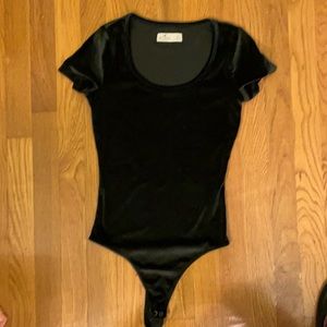 Hollister velvet bodysuit!